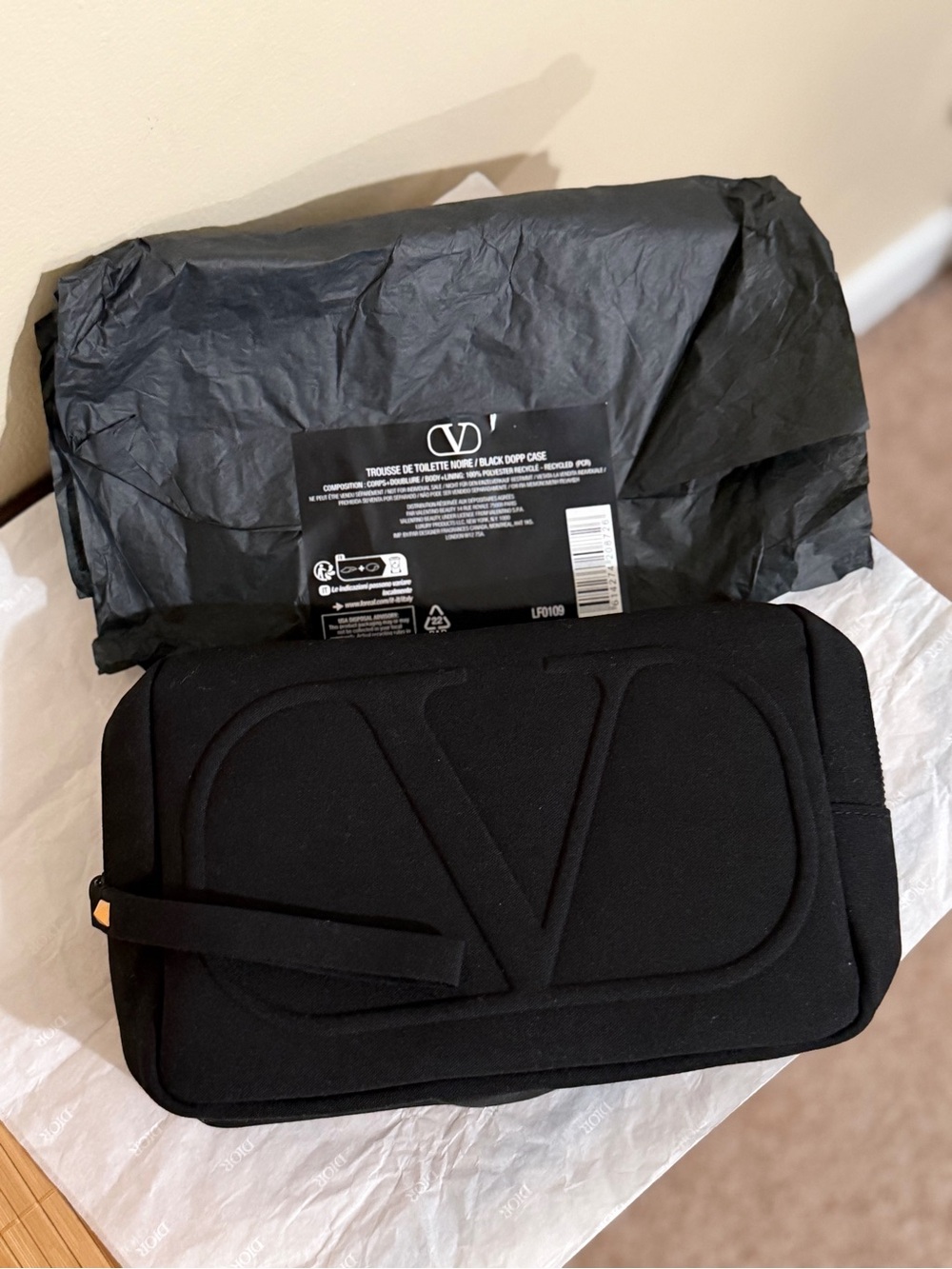 Valentino Garavani Black  Pouch